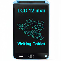 adofi 12 inch LCD Writing Tablet Drawing Pad Educational Gifts for Girls & Boys C2.0(Blue)