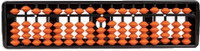 ParshvGroups Educational Abacus 17 Rod, Abacus Tool for Kids(Brown)