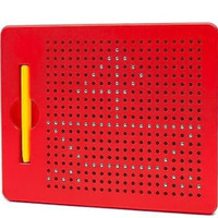 Lallafy Creative MagPad Play Magnetic Drawing Board Erasable Doodle Writing Pad for Kids(Red)