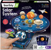 Smartivity Solar System Gear Kit for Kids 8-14 Years | Build, Rotate & Discover Planets(Multicolor)