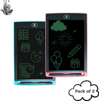 VMV FUZON LCD Electronic Writing pad Tablet 8.5"Screen Kids Toys Drawing Tablet(Pack of 2)(Multicolor)