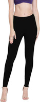 Presta Ankle Length Western Wear Legging(Black, Solid)