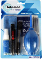 Fotonica FT9IN1  Lens Cleaner(120 ml, 15X15 inch, Pack of 9)