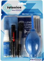 Fotonica Professional 9 in 1 Cleaning Kit  Lens Cleaner(1 ml, 4x4 inch, Pack of 9)