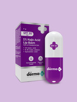 The Derma Co 1% Kojic Acid Lip Balm With Alpha Arbutin & Hyaluronic -Treats Pigmentation [Natural](Pack of: 1, 4 g)