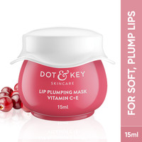 Dot & Key Lip Plumping Mask With Shea Butter,For Naturally Glowing Lips,Smoothes Dry Lips Cherry(Pack of: 1, 15 g)