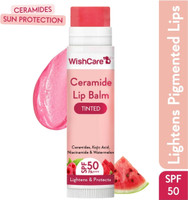WishCare Tinted Ceramide Lip Balm with SPF50 PA+++ - Kojic Acid & Niacinamide Raspberry(Pack of: 1, 5 g)