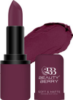 Beauty Berry Soft & Matte Moisturizing Velvet Lipstick(25 - Mauve, 4 g)