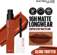 MAYBELLINE NEW YORK Super Stay Matte Ink Liquid Lipstick(Globe Trotter, 5 ml)