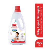 LuvLap Baby Laundry Detergent 1000ml, pH Balanced Dermatologically tested formula Liquid Detergent(1000 ml)