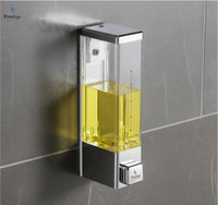 Prestige 350 ml Conditioner, Foam, Gel, Liquid, Lotion, Sanitizer Stand, Shampoo, Soap Dispenser(Silver)