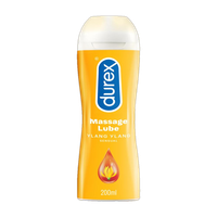 DUREX Sensual Massage Lube Gel, For Men Women Girl, Water Based, Use with Good Toys Lubricant(200 ml)