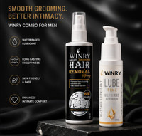 winry Body Grooming & Intimate Wellness Combo Lubricant(200 ml)