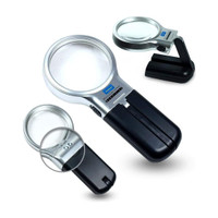 FreshDcart 3 in 1 Portable Magnifying Lens 3X High-Powered Magnification 3X Portable Magnifying Lens(Black)