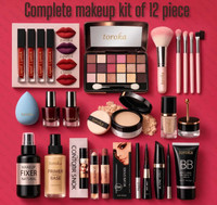 toroka makeup kit complete(Pack of 13)