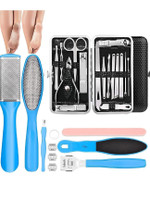 NIGRIFIX Professional Manicure Set Pedicure Tools Stainless Steel Foot Care Foot File(300 g, Set of 23)
