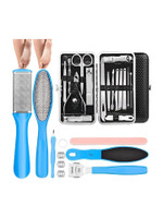 NIGRIFIX 24 PC Professional Manicure Set Pedicure Tools Stainless Steel for Foot Spa Kit(250 g, Set of 24)