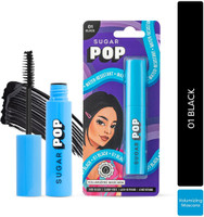 SUGAR POP Volumizing Mascara Black | Clump-free | Volumizes | Lengthens | Smudge-proof 9 ml(Black)