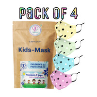 SUBHUSHA SUPER SAFETY 3 Layer cartoon print kids mask combo pack Reusable Washable Breathable Skin Friendly Soft Cotton Fabric Face Mask with Adjustable Ear loops for Boys Girls Children Babies (Anti Pollution Mask , Anti Viral Mask , Anti Bacterial Mask ) (School Mask , Outdoor Mask , Kids Party Ma