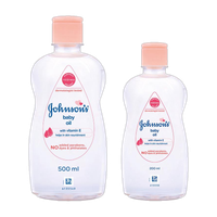 JOHNSON'S BABY Oil (500ml+200ml) Home & Travel Combo Pack(700 ml)