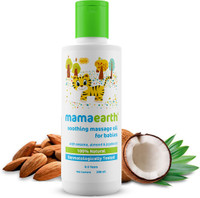 Mamaearth Soothing Baby Massage Oil, with Sesame, Almond & Jojoba Oil(200 ml)