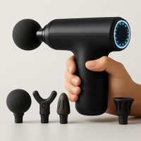 FEELTRIPT Deep Tissue Massage Gun | 6-Speed Portable Percussion Massager Deep Tissue Massage Gun | 6-Speed Portable Percussion Massager Massager(Multicolor)