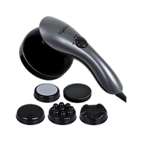 Lifelong LLM171 Powerful Electric Handheld Full Body Massager|Pain Relief of Back, Neck and Foot Massager(Grey)