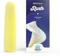 Bloom Bullet Personal Massager Bullet Personal Massager, Rechargeable, Muscle Relief & Relaxation, Compact Massager(Yellow)