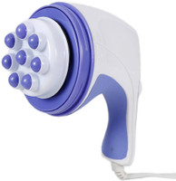 SOBO Electric Relax & Spin Tone Slimming Full Body Massager 2500 RPM With Multi Heads, Fat Burner, Body Shaper & Daily Stress Pain Relief Massager(White, Purple)