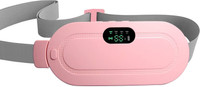 PaxMore Pain free Period Cramp Relief Heating Pad Pain Device With 4 Massage Modes For Menstrual Massager(Pink)