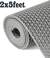 Shoppingzone Rubber Bathroom Mat(2 x 5feet, Large)