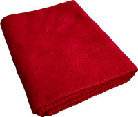 SHREE EXIM Wool Prayer Mat(Red, Large)