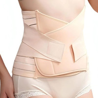 LEXOTHO post pregnancy belt after delivery c section,postpartum maternity belly band Abdominal Belt(Beige)