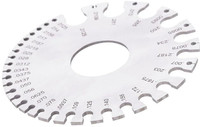 AS TOOL CENTER Stainless Steel Round Wire Thickness Measurer Gauge Ring Gauge