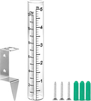 Zomei Rain Gauge Weather Monitoring 12cm Farming Tool Height Gauge