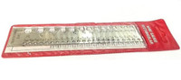AASTHA TOOLS Premium Quality Rectangular Wire Gauge S.W.G Stainless Steel Radius Gauge