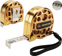 DANMI Premium Steel 5m Measurement Tape with Golden Shine Strong ABS Body Measurement Tape(5 m)