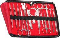 mediwave 17 pcs kit surgical Tool Kit for Medical Purpose Dissection Kit Surgical Plier(Stainless Steel)