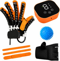 QQWORLD Robotic Hand Glove for Stroke & Paralysis Recovery, Finger Therapy LEFT HAND Medical Reacher & Grabber(Length 25 mm)