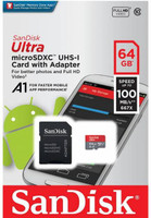 SanDisk SDSQUAB-64G-GN6MN ultra 64 GB Memory Stick XC Class 10 140 MB/s  Memory Card Compatible with Camera