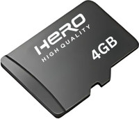 herohighquality 1 PRO 4 GB MicroSD Card Class 6 100 MB/s  Memory Card Compatible with Mobile, Tablet, Computer, Gaming Console