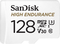SanDisk SDSQQNR-128G-GN6IA High Endurance 128 GB MicroSD Card Class 10 100 MB/s  Memory Card Compatible with Camera, Mobile