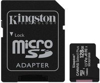 KINGSTON Canvas Select Plus 128GB microSD Card Class 10 UHS-I speeds up to 100MB/s with Adapter (SDCS2/32GBIN) UHS-I 128 GB MicroSD Card Class 10 100 MB/s  Memory Card Compatible with Camera, Computer, Mobile, Tablet(With Adapter)