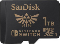 SanDisk SDSQXAO-1T00-GN6ZN Nintendo 1 TB MicroSDHC Class 10 100 MB/s  Memory Card Compatible with Gaming Console