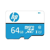 HP MX310/MI310 MX310 64 GB MicroSDXC Class 10 100 MB/s  Memory Card Compatible with Mobile, Tablet, Camera, Computer, Gaming Console