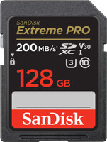 SanDisk SDSDXXD-128G-GN4IN Extreme Pro 128 GB SDHC Class 10 200 MB/s  Memory Card Compatible with Camera