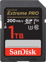 SanDisk SDSDXXD-1T00-GN4IN Extreme Pro 1 TB SDHC Class 10 200 MB/s  Memory Card Compatible with Camera