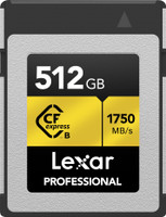 Lexar LCFX10-512CRB Professional 512 CFexpress Class 10 1750 MB/s  Memory Card Compatible with Camera