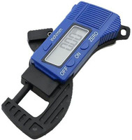 BHI Digital thickness gauge, micro meter 0-12.7mm made of carbon Fiber composite Micrometer Screw Gauge