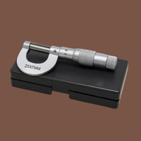 SKGLASS Chromium Plated Micrometer Screw Gauge 0-25mm (25 x 0.01mm)C Micrometer Screw Gauge